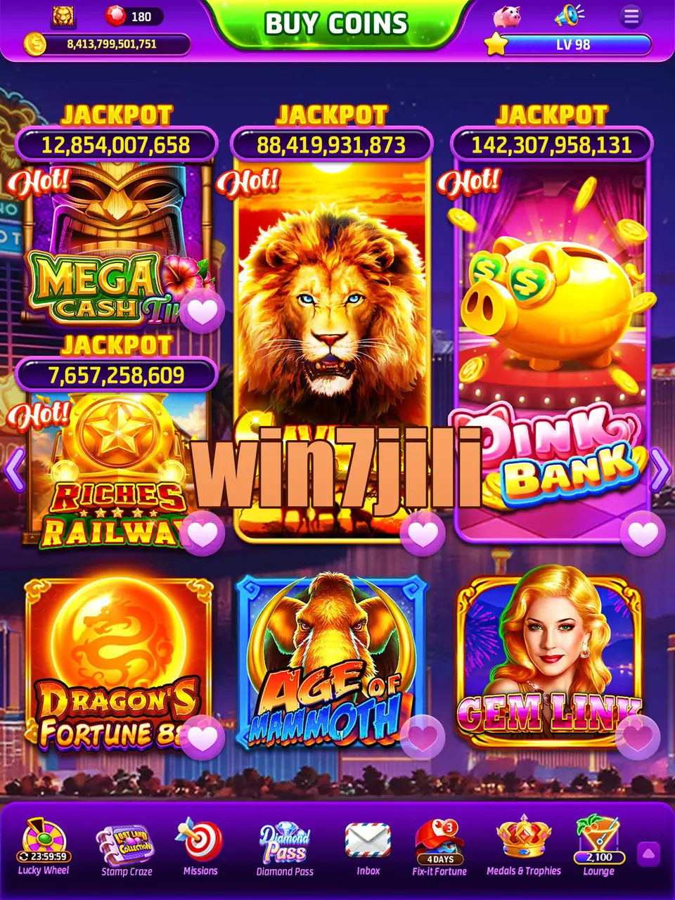 Mga screenshot win7jili